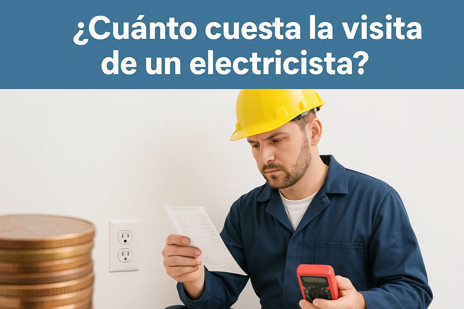 ¿Cuánto cuesta la visita de un electricista?