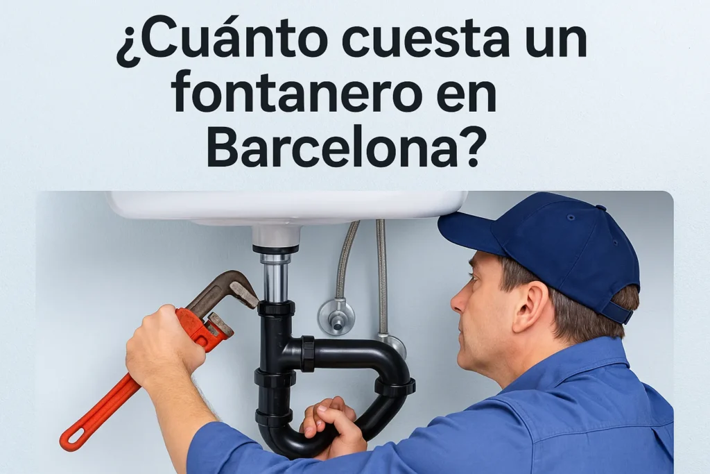 ¿Cuánto cuesta un fontanero en Barcelona?